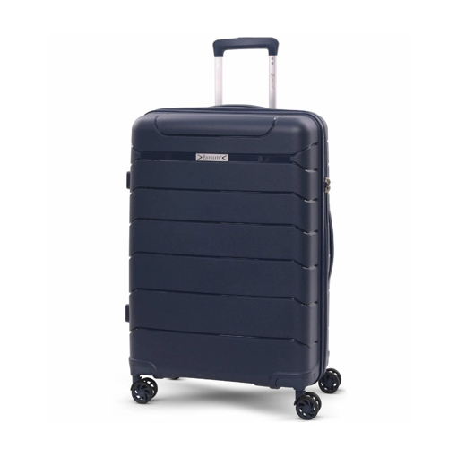 Obrazek Walizka plastikowa AEROLITE T-155 M - ciemnoniebieska 67 L