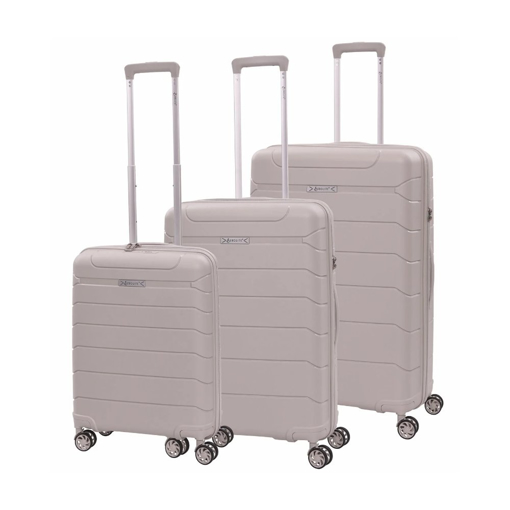 Obrazek Sada cestovních kufrů AEROLITE T-155/3 - béžová - 100.8 / 67 / 39.6 L