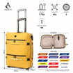Obrazek Kabinový kufr AEROLITE T-B002 - žlutá - 44 L