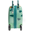 Obrazek Dětský kufr Aerolite MiniMax Ride-On Dinosaurus - Zelená - 29 L
