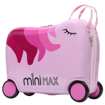 Obrazek Dětský kufr Aerolite MiniMax Ride-On Unicorn - Růžová - 29 L