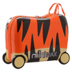 Obrazek Dětský kufr Aerolite MiniMax Ride-On Tiger - Oranžová - 29 L