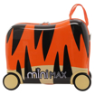 Obrazek Dětský kufr Aerolite MiniMax Ride-On Tiger - Oranžová - 29 L