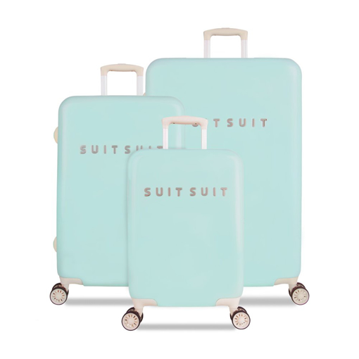 Obrazek Sada cestovních kufrů SUITSUIT® Fabulous Fifties Luminous Mint - zelená - 91 L