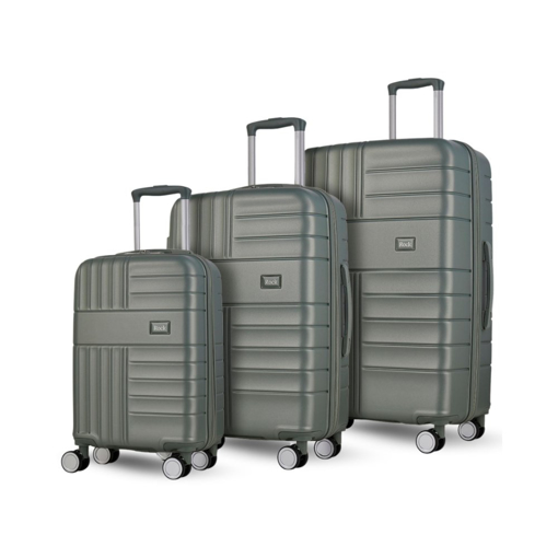 Obrazek Sada cestovních kufrů ROCK Aspen - zelená - 103 L / 61 L / 36 L L