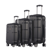 Obrazek Sada cestovních kufrů TUCCI Massa - černá - 124 L