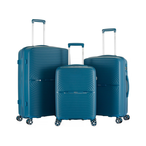Obrazek Sada cestovních kufrů HIGHBURY Venice - modrá - 86 / 57 / 34 L