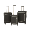 Obrazek Sada cestovních kufrů HIGHBURY Kepler - černá / šedá - 99 / 63 / 34 L