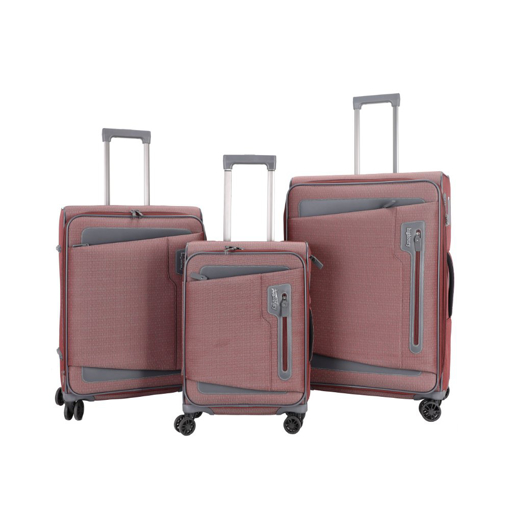 Obrazek Sada cestovních kufrů HIGHBURY Kepler - červená - 99 / 63 / 34 L
