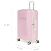 Obrazek Walizka podróżna SUITSUIT TR-1221/3-M - Fabulous Fifties Pink Dust - 60 L