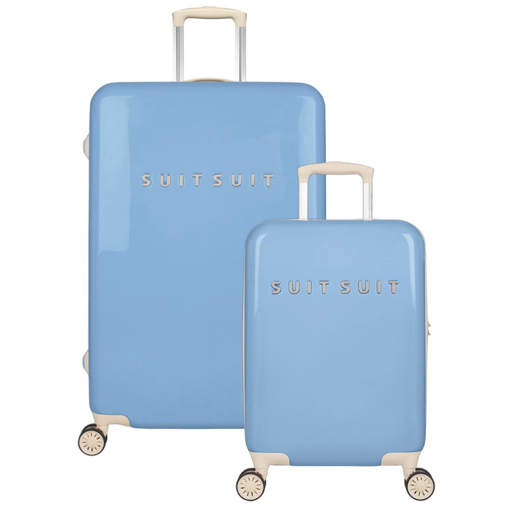 Obrazek Sada cestovních kufrů SUITSUIT® Fabulous Fifties Alaska Blue 2 ks - modrá - 91 / 32 L