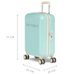 Obrazek Zestaw walizek podróżnych SUITSUIT® Fabulous Fifties Luminous Mint 2 szt. - zielony 91 / 32 L