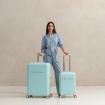 Obrazek Zestaw walizek podróżnych SUITSUIT® Fabulous Fifties Luminous Mint 2 szt. - zielony 91 / 32 L