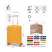 Obrazek Kabinový kufr AEROLITE T-155 S - žlutá - 39.6 L