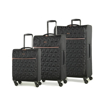 Obrazek Sada cestovních kufrů ROCK Jewel - černá - 97 / 61  / 34 L