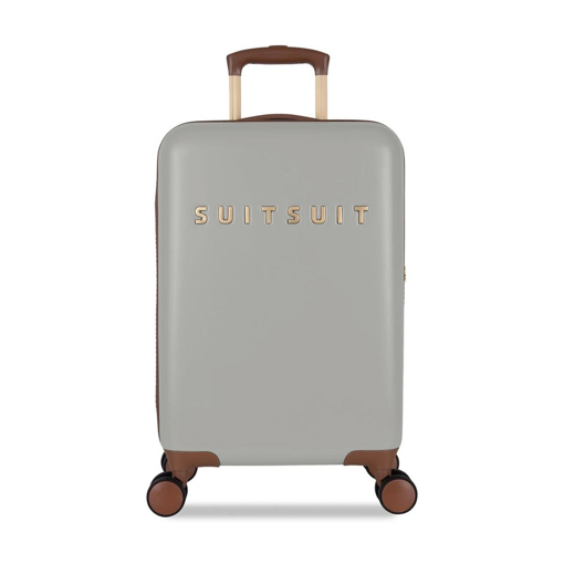 Obrazek Kabinový kufr SUITSUIT® Fab Seventies Limestone S - šedá - 32 L