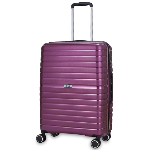 Obrazek Plastový kufr ROCK Hydra-lite M - fialová - 63 L