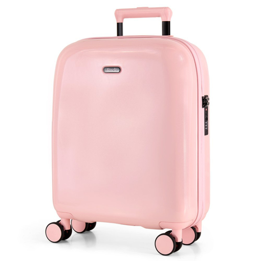 Obrazek Kabinový kufr ROCK Gelato Strawberry S - růžová - 34 L