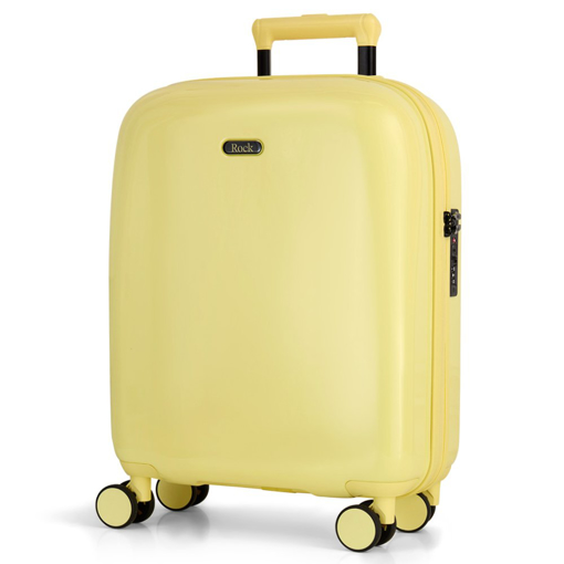 Obrazek Kabinový kufr ROCK Gelato Lemon Ice S - žlutá - 34 L