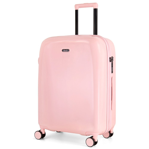 Obrazek Plastový kufr ROCK Gelato Strawberry M - růžová - 68 L