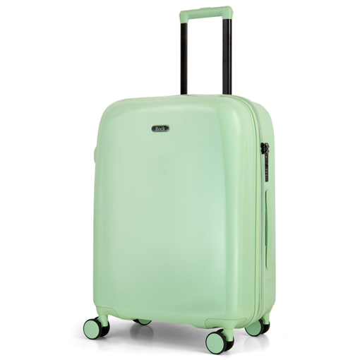 Obrazek Plastový kufr ROCK Gelato Pistachio M - zelená - 68 L
