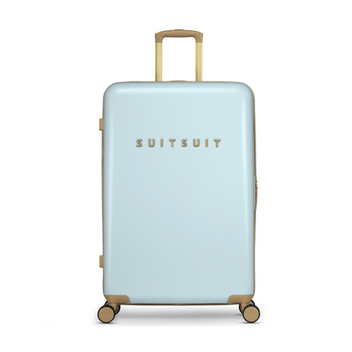 Obrazek Plastový kufr SUITSUIT® Fusion Powder Blue L - modrá - 91 L