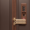 Obrazek Plastový kufr SUITSUIT® Serenity Chocolate Brown M - hnědá - 60 L