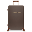 Obrazek Plastový kufr SUITSUIT® Serenity Chocolate Brown L - hnědá - 91 L