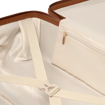 Obrazek Plastový kufr SUITSUIT® Serenity Caramel Café L - hnědá - 91 L