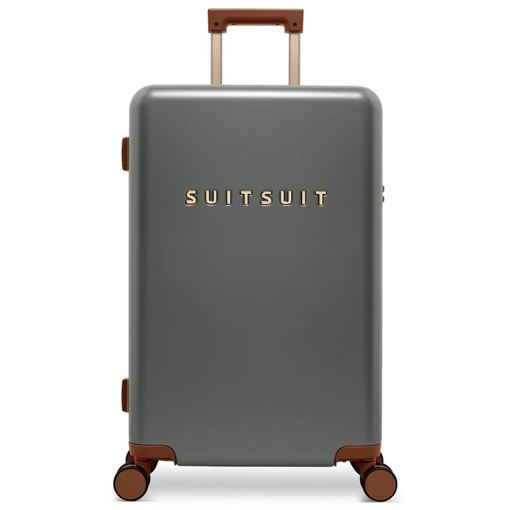 Obrazek Plastový kufr SUITSUIT® Serenity Atlantic Deep M - šedá - 60 L