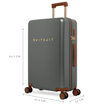 Obrazek Plastový kufr SUITSUIT® Serenity Atlantic Deep M - šedá - 60 L