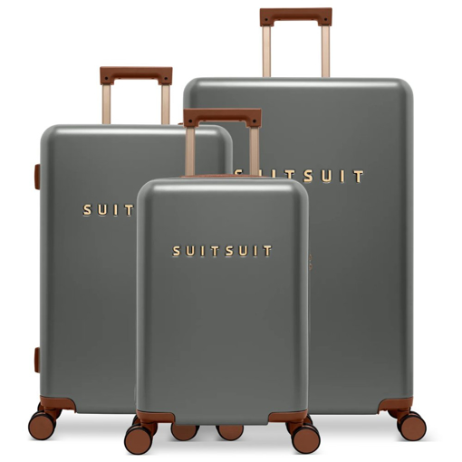 Obrazek Sada cestovních kufrů SUITSUIT® Serenity Atlantic Deep - šedá - 91 / 60 / 32 L