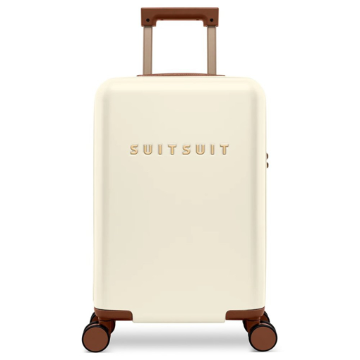 Obrazek Kabinový kufr SUITSUIT® Serenity Whisper White S - bílá - 32 L
