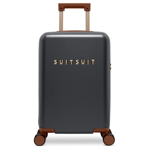 Obrazek Kabinový kufr SUITSUIT® Serenity Black Olive S - černá - 32 L