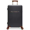 Obrazek Plastový kufr SUITSUIT® Serenity Black Olive M - černá - 60 L