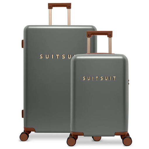 Obrazek Sada cestovních kufrů SUITSUIT® Serenity Atlantic Deep 2 ks - šedá - 91 / 32 L