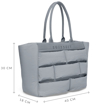 Obrazek Dámská taška SUITSUIT® Fusion Frosted Grey BF-66120 - šedá - 22 L