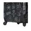 Obrazek Kabinový kufr MIA&nbsp;TORO Love This Life Medallions S - černá - 39 L