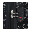 Obrazek Kabinový kufr MIA&nbsp;TORO Love This Life Medallions S - černá - 39 L
