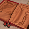 Obrazek Sada cestovních kufrů ROCK Medina - červená - 99 / 63 / 28 L
